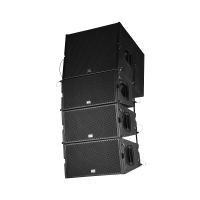 LA-2100K  Двухполосный громкоговоритель линейного массива, 10"х2 bass +1х3" tweeter  AES  600W @8Ω