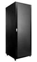 Caymon SPR8842/B Шкаф напольный 19''. Поставляется в полностью собранном виде. Материал сталь. Передняя дверь из закаленного стекла. Задняя дверь сталь. Монтажная высота 42U. Габаритные размеры, мм (Ш x В (включая ножки) x Г): 800 x 1985 (2055) x 800.  Ма