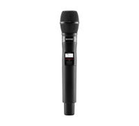 Shure QLXD2/KSM9=-P51 - Ручной передатчик с капсюлем микрофона KSM9, частотный диапазон P51 (710-782 МГц), включает 2 батарейки типа AA, зажим для микрофона