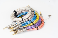 ROXTONE PGJJ320-PCP-SG-L3 Кабель инструментальный, 1x0,5mm2, D:7mm(GC060C), разъемы 2x6,3 mono Jack(RJ2X-SG), цвет: Шампань, 3м