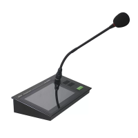 Настольная микрофонная панель управления с дисплеем NEVOD SIP-MIC-7 [7". LAN (10/100Base-TX, SIP), USB, SD, Аудио вход/выход (разъемы miniJack 3,5 мм) . Питание DC+12V (БП в комплекте]