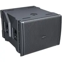 Audiocenter k-la118a активный сабвуфер c dsp, 1х18" динамик с 4" катушкой, усилитель класса d, 32-400 гц, splmax 138дб, вход/выход - xlr, питание - powercone, 590х639х800 мм, 63 кг