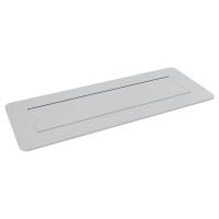 FORMING FUNCTION 9803000302- Встраиваемая розеточная станция серии Axessline с 3 розетками и 2xUSB, серебристая