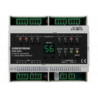 Модуль автоматизированного контроля Crestron 8-канальный DIN-AO8
