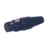 LK Electronic X-001 разъем кабельный XLR-3F гнездо, 3-х штырьковый
