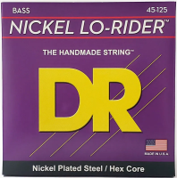 NMH5-45 Nickel Lo-Riders Комплект струн для 5-струнной бас-гитары, 45-125, DR