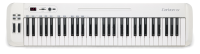 CARBON 61 USB/MIDI-клавиатура, 61 чувствительная к скорости нажатия клавиша, 2 колеса (модуляция и питч), назначаемый энкодер и ползунок громкости. iPad/PC/Mac совместимость. вес 6,1 кг SAMSON