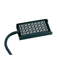 Adam hall k 28 c 50 - мультикор со стейдж-боксом, 24 x xlr возврат, 4 x xlr посыл, 24 + 4 x 0.314 мм2, 50 м