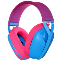 Гарнитура игровая беспроводная Logitech G435 LightSpeed [сине-малиновый] (981-001065)
