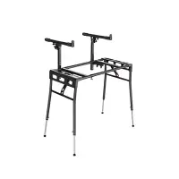 ECO KS084 Black Стойка "Стол" под клавишные инструменты, Высота: 74-126см, Макс. нагрузка: ..кг., Глубина: верх 40см, низ ..см, ширина: верх ..см, низ 78-124см. Цвет: Матовый черный, Вес: .кг.