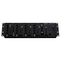 Ecler eCOMPACT4BT- 4-канальный микшерный пульт с Bluetooth для рэковой стойки с дополнительными выходами ALT (стерео) и на сабвуфер (моно)