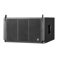 Rfintell gts26sa активный сабвуфер, 12", 3-канальный усилитель с dsp powersoft (2 канала для gts26), встроенный подвес, spl 125/131дб, 349.5×534×540мм, 31кг