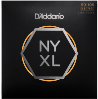 NYXL50105 NYXL Комплект струн для бас-гитары, Long Scale, Medium, 50-105, D'Addario