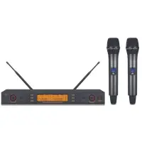 Arthur Forty U-9300C Радиосистема вокальная двухантенная с двумя ручными микрофонами. UHF диапазон, LCD дисплей, сменные частоты