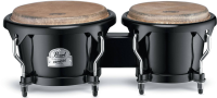 PEARL PFB-100/C602 - бонго серии Primero. Корпус: пластик. Размер: 6/7". Цвет: No.602 Bistre Black – черный бистр