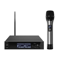 Микрофонная радиосистема [AX-7000S] Axelvox [DWS7000HT (ST Bundle)] UHF 710-726 MHz, 32 канала, LCD дисплей, ИК порт, ручной микрофон