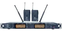 Anzhee RSD100 dual BB - Профессиональная 2 канальная радиосистема с двумя поясными передатчиками, 760 каналов, АЧ диапазон 50 - 15000 Гц, дистанция приема 80 м.