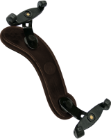 0 violin shoulder rest Viva Flex 80FST5 - 1/8-1/4 violin shoulder rest with comfortable transparent shoulder support, with foldable black forks and swivel end members. Black color