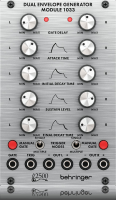Behringer DUAL ENVELOPE GENERATOR MODULE 1033 аналоговый генератор огибающей серии 2500 модуль для E