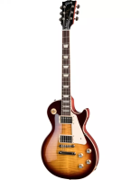 Электрогитара Les Paul Standard '60s, Bourbon Burst, 6 струн, корпус - красное дерево, топ - фигурный клён, гриф - красное дерево, накладка - палисандр, мензура - 24,75 дюйма, 22 лада, Gibson