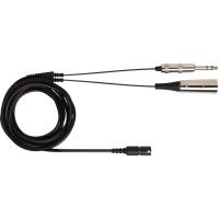 Shure bcasca-nxlr3qi. кабель shure для гарнитур brh440m, brh441m, brh50m, neutrik xlr-6,3 мм