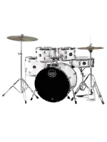 Mapex CM5294FTCFH Ударная установка из 5-ти барабанов, Comet series:: BD2216, TT1007, TT1208, FT1614, SD1450, педаль P250, стойки: H250, C250, S250, стул T400, тарелки 14" HIHAT + 16"CRASH, цвет White Thin Grain