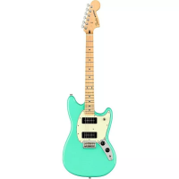 Электрогитара Fender Player Mustang® 90, Maple Fingerboard, SS, Sea Foam Green корпус ольха, гриф клён, накладка клён, Mustang® MP90 звукосниматели, 22 лада, мензура 24