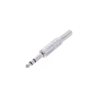 Adam hall k3cjm3 - разъем trs (jack) 6.3 mm stereo (м), металлический