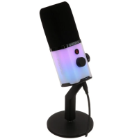 Maono pd100x rgb динамический микрофон, направленность кардиоида, 24bit/48khz, rgb подсветка, usb-c / xlr выходы, регулятор громкости