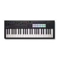 Novation launchkey 49 mk4  миди-клавиатура, 49 клавиш, pitch/mod контроллеры, полноцветные пэды