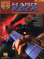 MusicSales HL00699573 - GUITAR PLAY-ALONG VOLUME 3 HARD ROCK GTR BOOK/CD