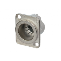 Neutrik NC7MD-LX Разъем XLR панельный, 7 контактов, штекер, тип-D, доп. защита от РЧ
