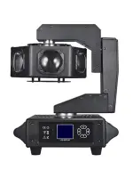 Led Star MA-M0640Z Прожектор с движущимся корпусом, 240ВТ, Beam, 6*40 Вт светодиодов 4в1 RGBW, DMX, ведущий/ведомый, авто, звуковая активация