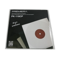 Внутренние конверты для виниловых пластинок PREMIERA PK-118CP [20 шт., 12", хлопковая бумага]