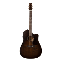 Art and lutherie americana bourbon burst cw presys ii  электроакустическая гитара, dreadnought с вырез
