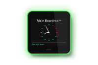 Панель для бронирования Biamp [Evoko Liso Room Manager] с монтажными комплектами для стандартных и стеклянных стен (ERM 2001-IL)