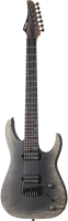 SCHECTER BANSHEE MACH-7 FOB - электрогитара, 24 лада, корпус: болотный ясень с топом из огненного клёна, гриф: жареный клён, сквозной, накладка: чёрное дерево, звукосниматели HH Lundgren M7, регулировки: громкость, тон (push-pull), 3х позиционный переключ