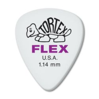 Dunlop 428p114 tortex flex standard 12pack  медиаторы, толщина 1.14 мм, 12 шт.