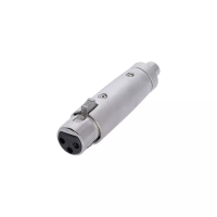 Adam hall k4axf3rf2 - адаптер xlr (f) - rca (f), металлический