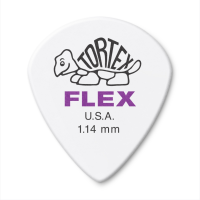 468P1.14 Tortex Flex Jazz III Медиаторы, 12шт, толщина 1.14мм, Dunlop