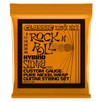 2252 - струны для эл.гитары Classic Pure Nickel Hybrid Slinky (9-46), Ernie Ball