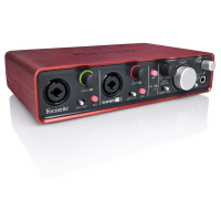 FOCUSRITE Scarlett 2i4 USB интерфейс с 2 входами, 4 выходами и питанием по USB для Macintosh и Windows
