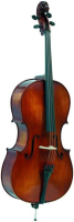 Cello Gliga Gama P-C044 - Professional cello made under the personal supervision of master Vasile Gliga. Top quality wood, characteristic Gliga scroll.