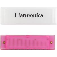 BEE DF10A-3 PINK - Губная гармоника диатоническая