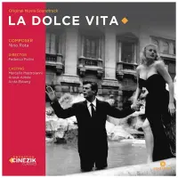 Виниловая пластинка OST - La Dolce Vita (Nino Rota) (Black Vinyl LP)