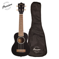 Bamboo bu-21n (23n) bk sale  estudio series укулеле сопрано с чехлом, цвет черный