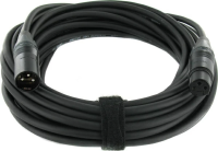Cordial CPM 6 FM-FLEX кабель микрофонный XLR female/XLR male, разъемы Neutrik, 6,0 м, черный