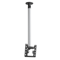 Vogels CT242222 Silver- Комплект потолочного поворотного крепления для дисплея диагональю до 19–43'', длина штанги 2200 мм, макс. нагрузка 30 кг