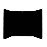 MB42 collapsible background kit black фон муслиновый E-Image