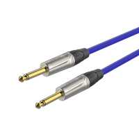 ROXTONE TGJJ100-TPL/5 Кабель инструментальный, фиолетовый, 7mm, 2x6,3 mono Jack, 5м